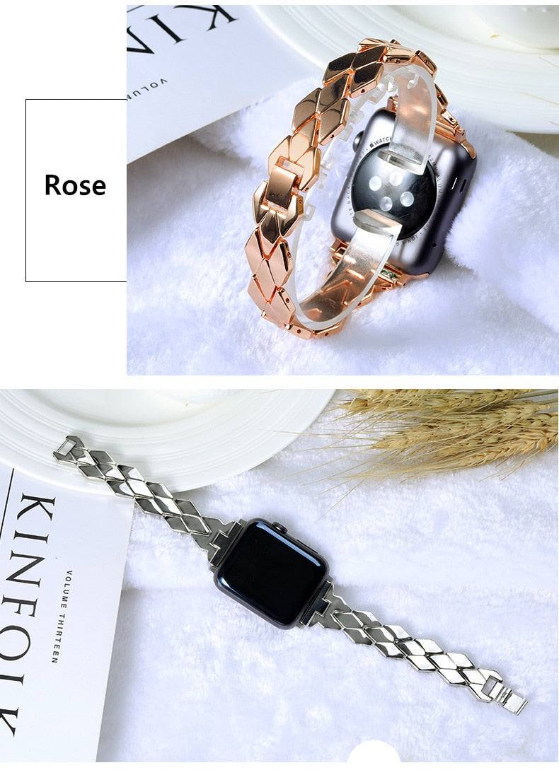 Stainless Steel Bracelet Band For Apple Watch - Premium Apple Watch Accessories from Dressmycell.com - Just $26.00! Shop now at Dressmycell.com Stainless Steel Bracelet Band For Apple Watch - Premium Apple Watch Accessories from Dressmycell.com - Just $26.00! Shop now at Dressmycell.com